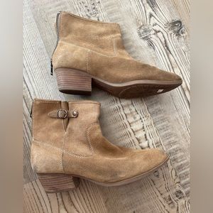 Tan Sofft Ankle Boots